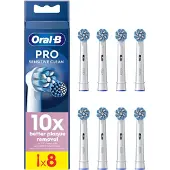 Oral-B Børstehoder Sensitive Clean & Care 8 pcs
