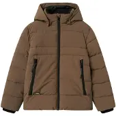 Name it Polstret Jakke - NkmMelvin - Morel - - 9 år (134) - Dunjakke