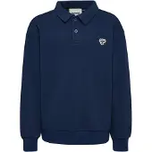 Hummel Loose Pique Langermet Poloskjorte
