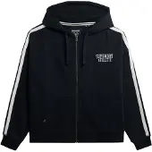 Superdry Athletic Essentials Relaxed Fit Genser Med Hel Glidelås