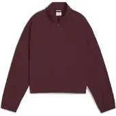 Puma HER Relaxed Half-Zip Crew Women, Women, Ruby Shimmer, L