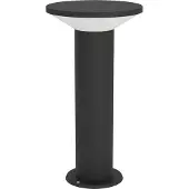 Eglo Rigosa LED-sokkellampe, svart, høyde 35 cm, metall