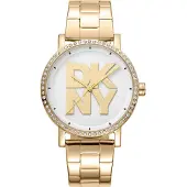 DKNY Soho Logo 36 Mm Dameklokke
