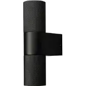 Konstsmide Temi Vegglampe opp/ned LED GU10 Svart med Klart glass