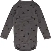 Hummel Body I/e - HmlMini - Ull - Kull Grey - - 68 - Langermet Body