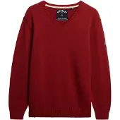 Superdry Oversized V Neck Genser