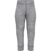 Hummel Mini Ull Rib Leggings Grey Melange (68 / 6 mnd)