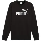 Puma Essentials No. 1 Logo Crew Men, Men, Black, L