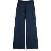 Scotch & Soda Eleni Wide Leg Pyjamas Høye Bukser