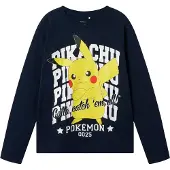 Name It Kids Genser - NkmAst - Pokémon - Navy Blazer - - 6 år (116) - Genser