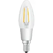 Osram LED-pære E14 4W GLOWdim klar