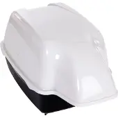 Ferplast kattetoalett Outdoor - Svart / hvit