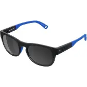 POC Evolve Uranium Black Tranks/Fluo Blue Solbriller svart