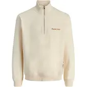 Jack & Jones Norrebro Høyhalset Genser Relaxed Fit Antikkhvit (176 /16 år)