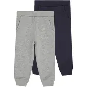 Minymo Joggebukser - 2-pack - Dark Navy - - 56 - Joggebukse