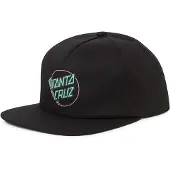 Santa Cruz Winkowski Ufo Dot Snapback Caps svart