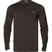 Härkila Base All Season L/S Undershirt Men Shadow Brown S
