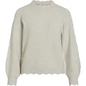 Vila Vinikolina Høy Hals Strikket Pullover