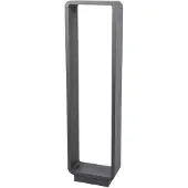 LUCANDE LED-gatelampe Ninon, 80 cm, antrasitt, metall