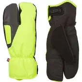 Sealskinz Barwick, 3 finger, hansker, neon gul