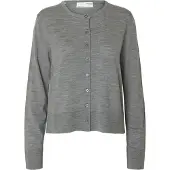 Selected 100 % Merinoull Strikket Cardigan