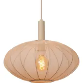 Lucide Corina hengelampe, kremfarget, Ø 50 cm, E27