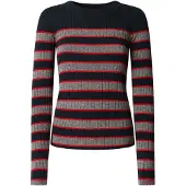 Pepe Jeans for woman. PL7000006 Clarisse navy jumper (XS), Casual, Viscose
