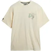 Superdry Tap Room Oversize Kortarmet T-skjorte