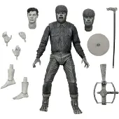 NECA Universal Monster Scale Action Ultimate Wolf-figur