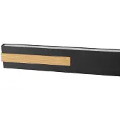 Brilliant LED-hengelampe Streamline, lengde 130 cm, svart, metall