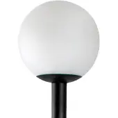 Faro LED-sokkellampe Cuca, svart, stål, IP65, høyde 50 cm