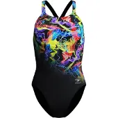 Speedo Fl Placement Printed Powerback Badetøy