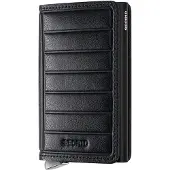 Secrid Slimwallet Emboss Lines Lommebok I Skinn