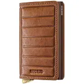 Secrid Slimwallet Emboss Lines Lommebok I Skinn