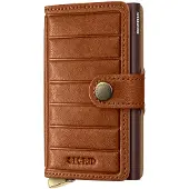 Secrid Miniwallet Emboss Lines Lommebok I Skinn