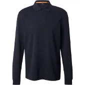 BOSS for man. 50527525 Interlock polo shirt black (L), Casual, Cotton, Long sleeve