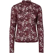 Y.A.S Yaslacey Lace Langermet Topp