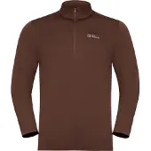 Jack Wolfskin Sky Thermal Half Zip Langarmet T-skjorte