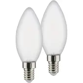 Airam LED C35 4,5W/827 E14 2-pack