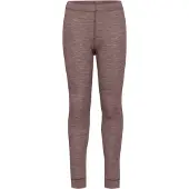 Hummel Leggings - HmlJr - Ull - Twilight Mauve - - 4 år (104) - Leggings - Ull