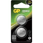 GP Lithium knappcelle CR2032 2-P
