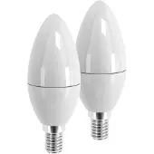 Airam LED-pære E14 4,9W 2700K 470 Lumen 2-Pakning