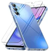 Saii Samsung Galaxy S25 FE 2-i-1 TPU-deksel & Beskyttelsesglass