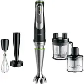 Braun Multiquick 9 MQ 9187XLI - Håndmikser - 1200 W - premiumsvart / børstet rustfritt stål
