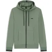 BOSS for man. 50542974 Green Zone hoodie (S), Casual, Cotton