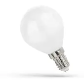 Spectrum LED E14 LED-pære Klotformad Opal 4W 4000K 410 lumen