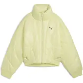 Puma DARE TO Puffer Jacket Women, Clothing, Gold Moon, M