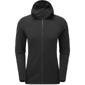 Montane F Protium Hoodie, fleece, dame, svart