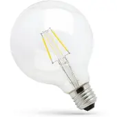 Spectrum LED LED Globelampe Klar E27 4W 2700K 380 lumen
