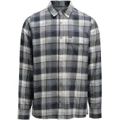 Lundhags Järpen Plaid Flannel Shirt, skjorte, herre, blå